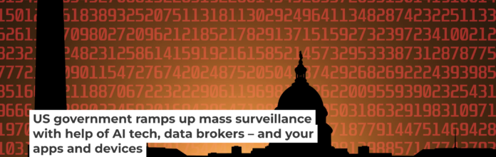 The U.S. government is using AI to speed analysis of government and commercial data about you. Anton Petrus/Moment via Getty Images